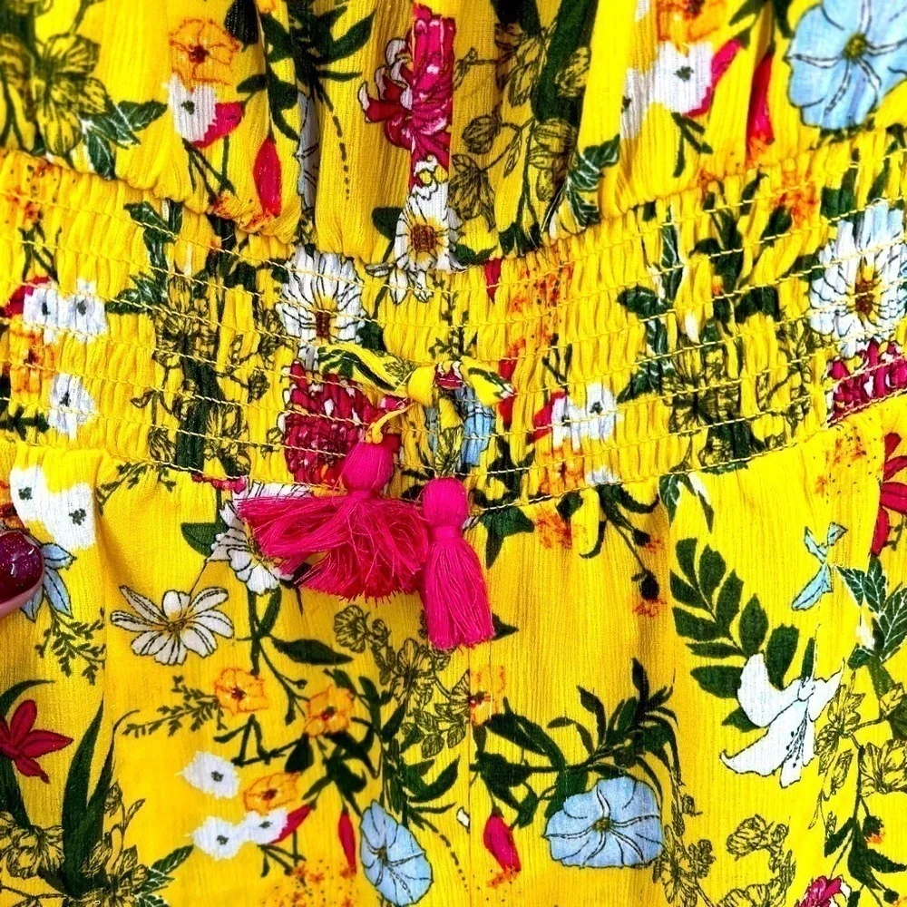 BCBGirls romper yellow